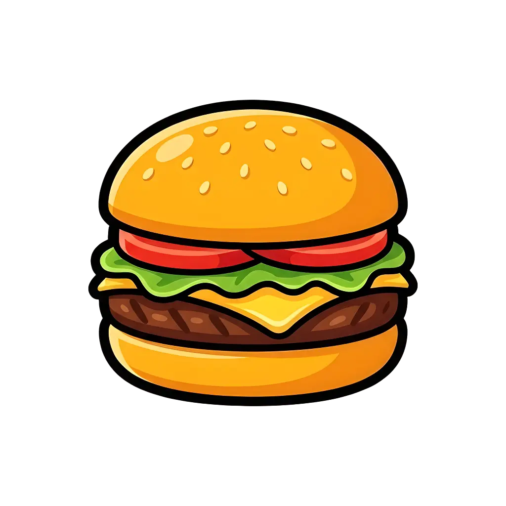 Burger illustration