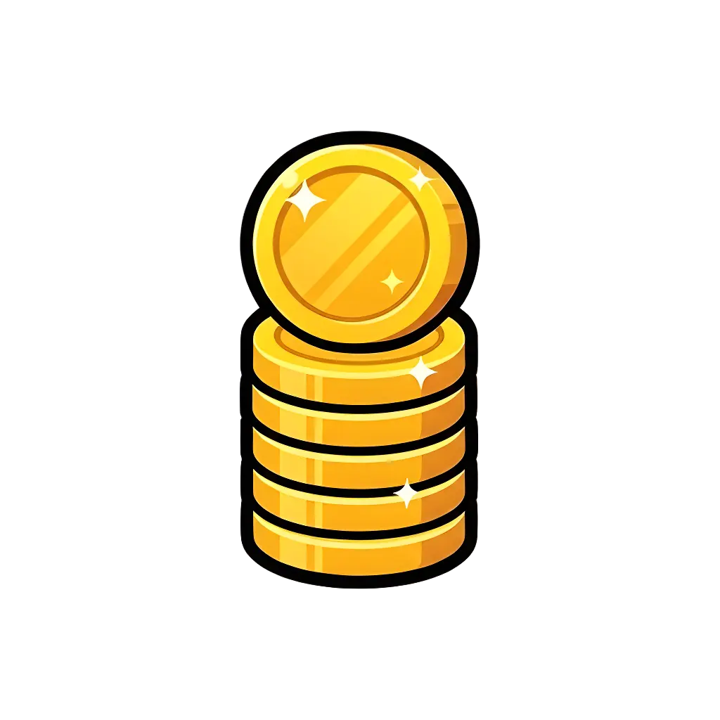Stack of coins illustration